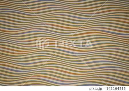 Abstract wavy line pattern with optical illusion effect Abstract wavy line pattern with optical illusion effect 141164513