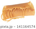Thai Pancake Rolls isolated on white background 141164574