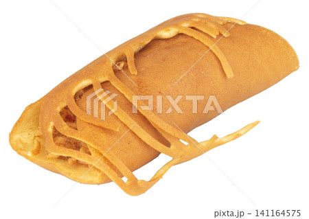 Thai Pancake Rolls isolated on white background Thai Pancake Rolls isolated on white background 141164575