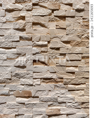 Decorative wall panels featuring brick stone and tile textures shown in a construction store aisle for reliable renovation and architectural styling Decorative wall panels featuring brick stone and tile textures shown in a construction store aisle for reliable renovation and architectural styling 141165693