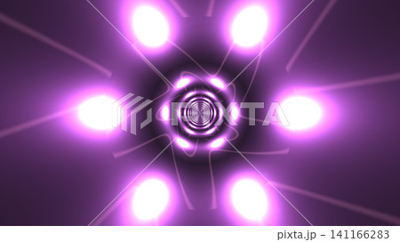Abstract circular light pattern in purple tones Abstract circular light pattern in purple tones 141166283