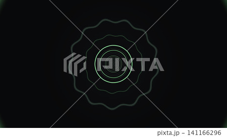 Concentric waves in a dark circle Concentric waves in a dark circle 141166296