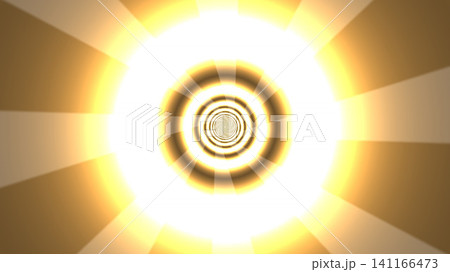 Bright circular pattern with radiant light effects Bright circular pattern with radiant light effects 141166473