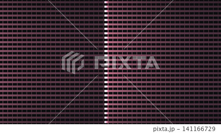 Black and pink grid pattern on a dark background Black and pink grid pattern on a dark background 141166729