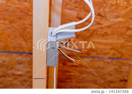 Wiring setup for electrical work in wooden structure during renovation Wiring setup for electrical work in wooden structure during renovation 141167268