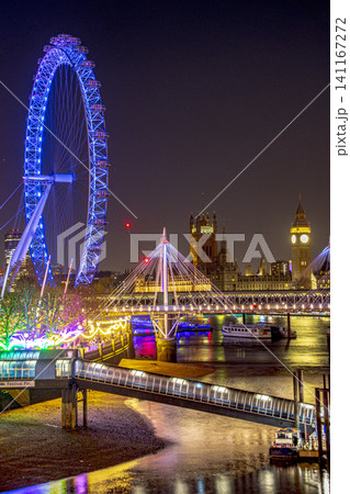 ロンドンのビックベン近くの風景 ロンドンのビックベン近くの風景 141167272