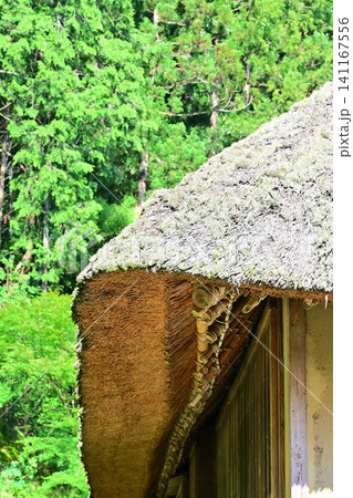 茅葺屋根 和の建築 和紙の里 東秩父村 茅葺屋根 和の建築 和紙の里 東秩父村 141167556