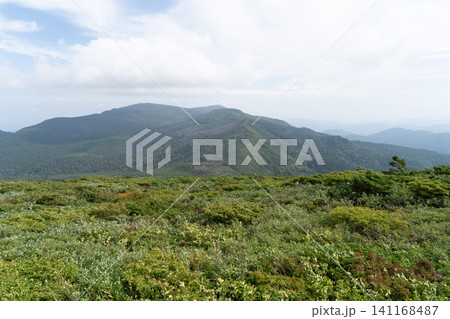 宮城県 蔵王山頂 刈田岳の景色 宮城県 蔵王山頂 刈田岳の景色 141168487