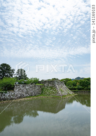 山口県/ 「明治日本の産業革命遺産 製鉄・製鋼、造船、石炭産業」青空と新緑の萩城(萩城跡・萩城址) 山口県/ 「明治日本の産業革命遺産 製鉄・製鋼、造船、石炭産業」青空と新緑の萩城(萩城跡・萩城址) 141169103