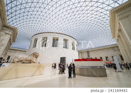 イギリスロンドンの大英博物館 イギリスロンドンの大英博物館 141169481