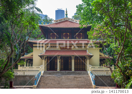 Beautiful traditional architecture of King Hung in Ho Chi Minh City, Vietnam Beautiful traditional architecture of King Hung in Ho Chi Minh City, Vietnam 141170013