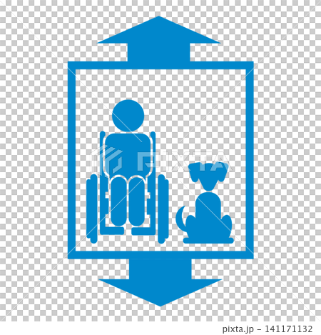 Home elevator (pet-friendly) / Dog and cat safety pictograms Home elevator (pet-friendly) / Dog and cat safety pictograms 141171132
