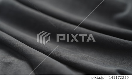 gray color cotton fabric for clothing closeup gray color cotton fabric for clothing closeup 141172239