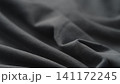 gray color cotton fabric for clothing closeup 141172245