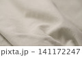 ivory color cotton fabric for clothing closeup 141172247