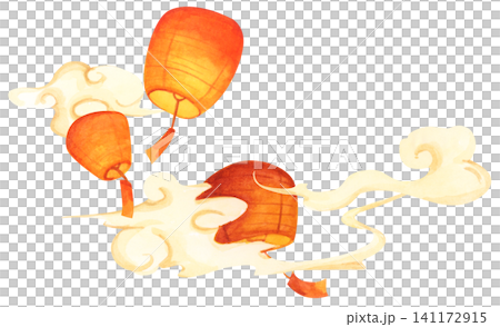 Mid Autumn Festival Sky Lantern Mid Autumn Festival Sky Lantern 141172915