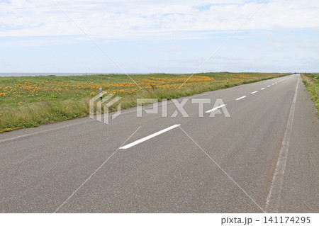 日本海オロロンライン オロロンライン 道道106号 絶景ドライブ 日本海オロロンライン オロロンライン 道道106号 絶景ドライブ 141174295