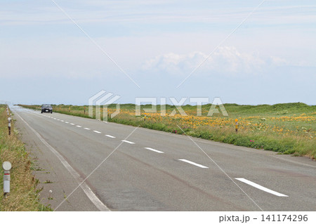 日本海オロロンライン オロロンライン 道道106号 絶景ドライブ 日本海オロロンライン オロロンライン 道道106号 絶景ドライブ 141174296
