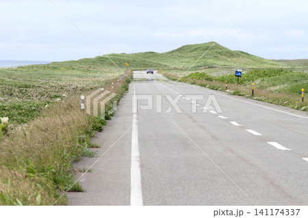 日本海オロロンライン オロロンライン 道道106号 絶景ドライブ 日本海オロロンライン オロロンライン 道道106号 絶景ドライブ 141174337