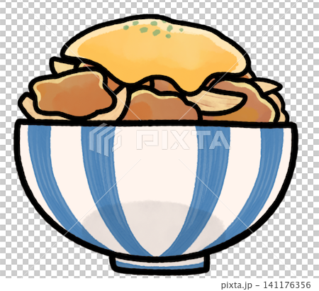 一碗起司牛肉飯的插圖 一碗起司牛肉飯的插圖 141176356