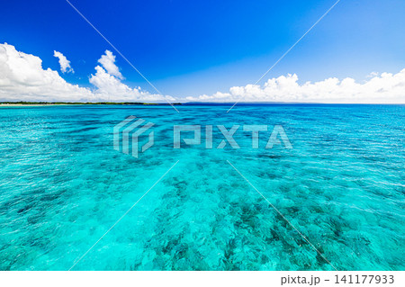 宮古島 池間大橋から望む絶景 宮古島 池間大橋から望む絶景 141177933