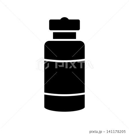 water bottle icon vector design template in white background water bottle icon vector design template in white background 141178205