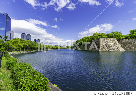 大阪 大阪城 北外堀 大阪府大阪市 大阪 大阪城 北外堀 大阪府大阪市 141178897