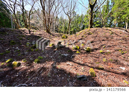明智光秀が築城した丹波国 周山城 明智光秀が築城した丹波国 周山城 141179566
