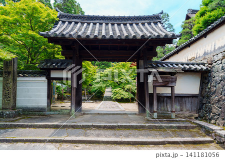 京都　一休寺　酬恩庵　山門 141181056