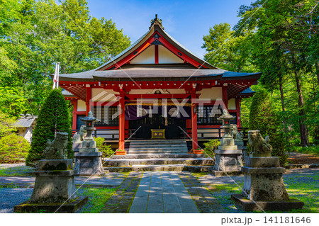 【山梨県】山中諏訪神社 【山梨県】山中諏訪神社 141181646
