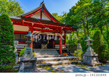 【山梨県】山中諏訪神社 141181649