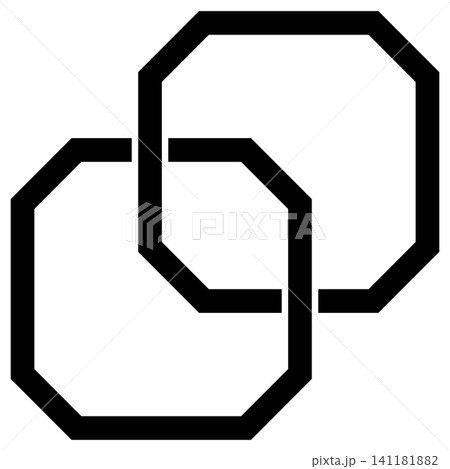 家紋です。寄せ掛け隅切り角と言います。 家紋です。寄せ掛け隅切り角と言います。 141181882