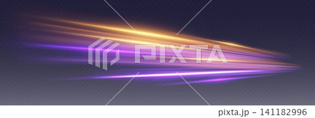 Dynamic light streams illustrating fast movement and digital data flow on a transparent backdrop Dynamic light streams illustrating fast movement and digital data flow on a transparent backdrop 141182996