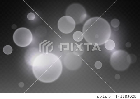 Defocused lens flares creating a shimmering, ethereal, and sparkling atmospheric effect Defocused lens flares creating a shimmering, ethereal, and sparkling atmospheric effect 141183029