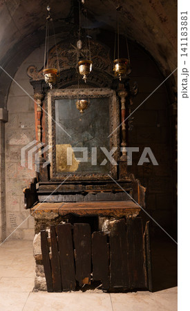 Tomb of Joseph in the Church of the Holy Sepulcher in Jerusalem, Israel Tomb of Joseph in the Church of the Holy Sepulcher in Jerusalem, Israel 141183881