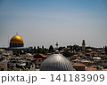 View on the landmarks of Jerusalem Old City, 141183909