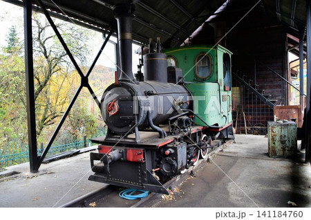 セルビア、モクラ・ゴラ、モクラ・ゴラ駅、サルガン・エイト保存鉄道、モクラ・ゴラ駅、機関車 セルビア、モクラ・ゴラ、モクラ・ゴラ駅、サルガン・エイト保存鉄道、モクラ・ゴラ駅、機関車 141184760