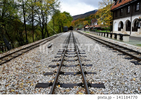 セルビア、モクラ・ゴラ、モクラ・ゴラ駅、サルガン・エイト保存鉄道、モクラ・ゴラ駅 セルビア、モクラ・ゴラ、モクラ・ゴラ駅、サルガン・エイト保存鉄道、モクラ・ゴラ駅 141184770