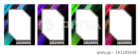 Sport trading card template, soccer player frame Sport trading card template, soccer player frame 141185636