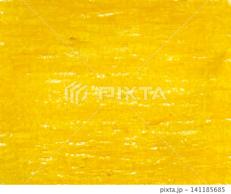 Abstract background with yellow crayon drawing texture. Yellow crayon stroke texture on paper. Abstract background with yellow crayon drawing texture. Yellow crayon stroke texture on paper. 141185685