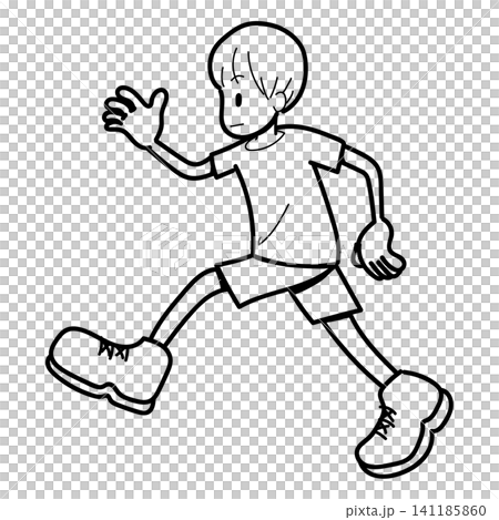 A running man (unpainted) A running man (unpainted) 141185860