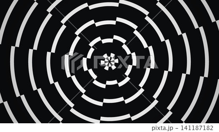 Black and white spiral geometric pattern design Black and white spiral geometric pattern design 141187182