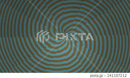Circular patterns in blue and brown colors Circular patterns in blue and brown colors 141187212