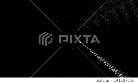 Spiral pattern in a dark background 141187316