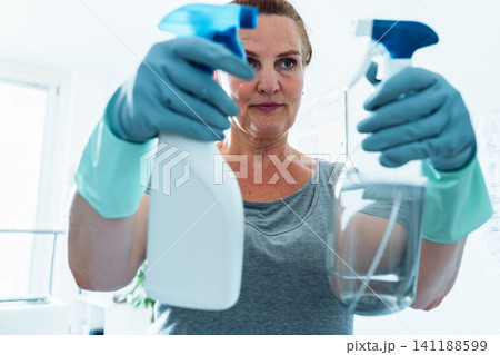 household routine cleaning product 141188599