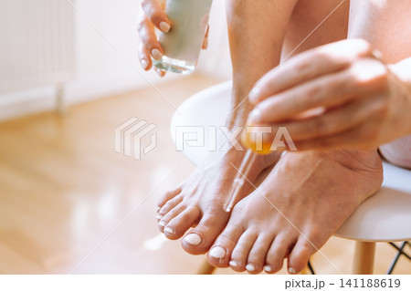 foot skin care peeling, massage, moisturizing foot skin care peeling, massage, moisturizing 141188619