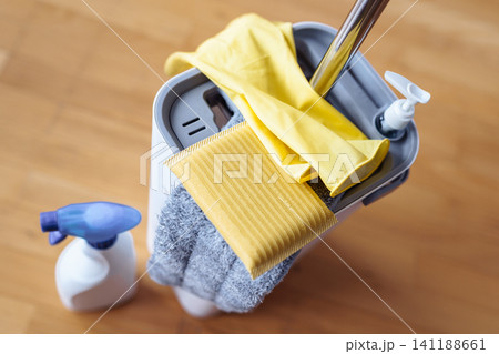 cleaning products and accessories for an apartment cleaning products and accessories for an apartment 141188661