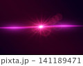 Abstract magenta light effect bursting with radiating rays and bokeh 141189471