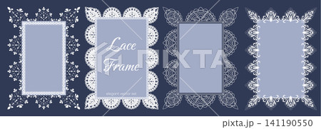 Oval circle frame trim label edge lace doily border scallop background ornament cotton embroidery antique elegant vintage vector isolated white illustration crochet seamless square easter paper. Oval circle frame trim label edge lace doily border scallop background ornament cotton embroidery antique elegant vintage vector isolated white illustration crochet seamless square easter paper. 141190550