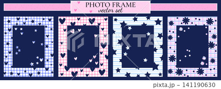 Polka confetti scattered frame background heart paper flower pattern glitter. This composition for a whimsical party or wedding celebration with pastel pink and colourful elements. A modern. Polka confetti scattered frame background heart paper flower pattern glitter. This composition for a whimsical party or wedding celebration with pastel pink and colourful elements. A modern. 141190630